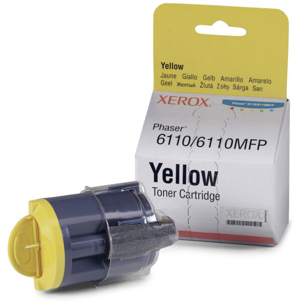 Toner Giallo per Phaser 6110 Xerox 106r01273 95205428025