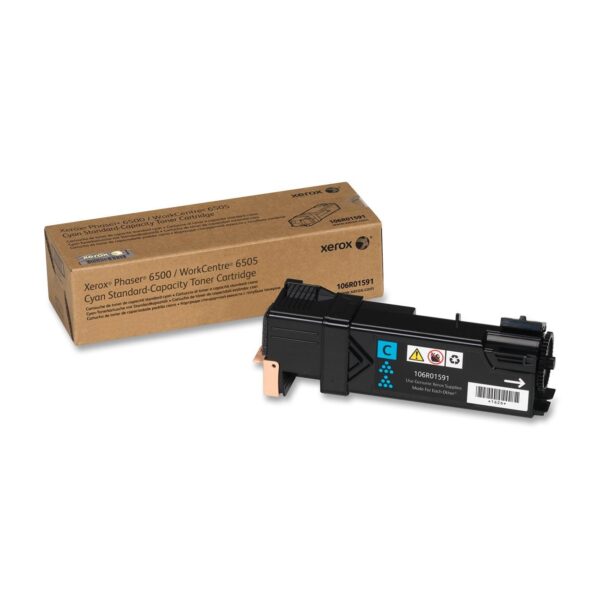 Toner Ciano Phaser 6500 Workcentre 6505 Capacita 39 Standard 106r01591 95205849707