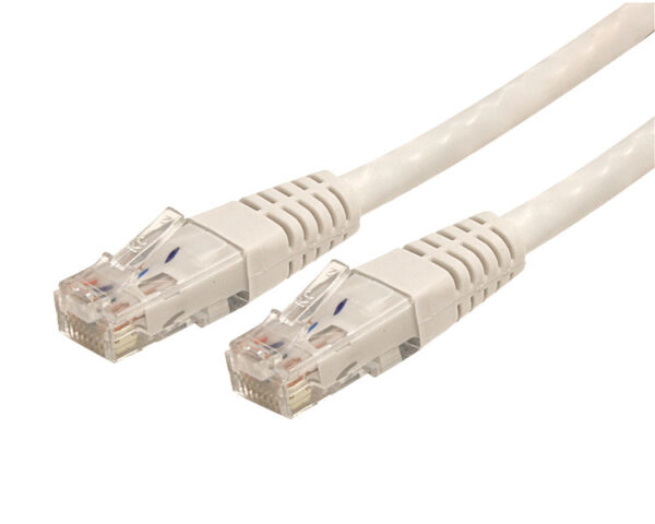 Cavo Patch Utp Rj45 Cat6 Gigabit Modellato Bianco 15 M Cat 6 Cavo Patch 15 M