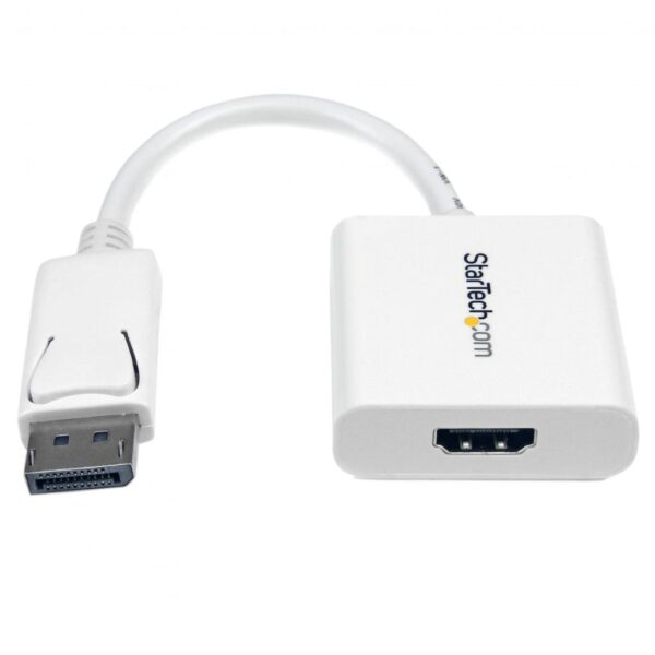 Convertitore Adattatore Attivo Video e Audio Displayport a Hdmi Dp a Hdmi 1920×1200 Bianco