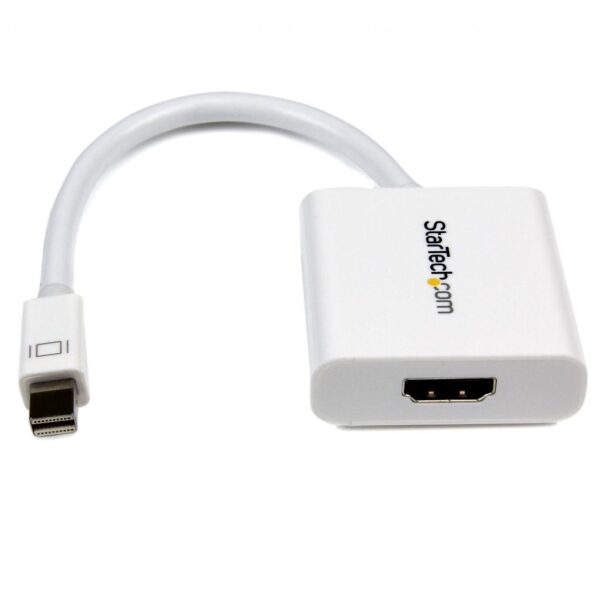 Cavo Adattatore Attivo Video e Audio Mini Displayport a Hdmi Mini Dp a Hdmi 1920×1200 Bianco