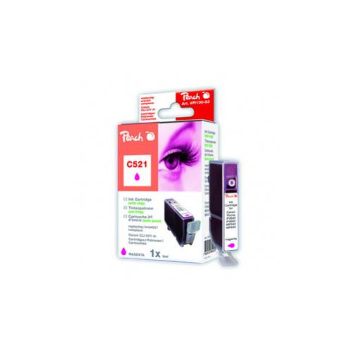 Cartuccia Magenta per Print C Canon Cli521bk con Chip 9ml