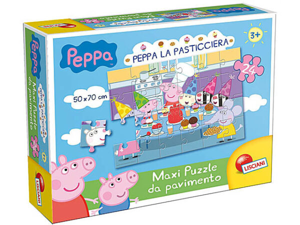 Puzzle da Pavimento 24 Peppa Pasticcera