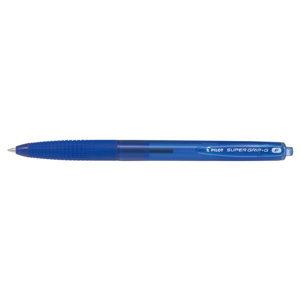 Penna Sfera Supergrip G a Scatto Blu Punta Fine 0 7mm Pilot Confezione da 12 Pezzi