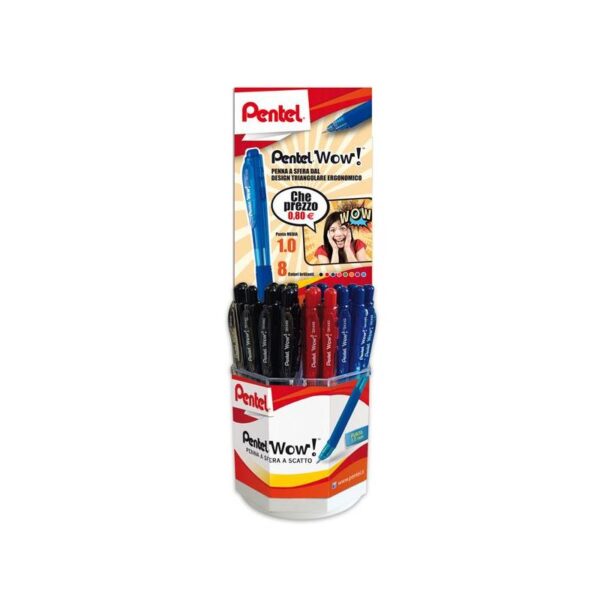 0100871 Expo Penna Wow 72 Pz Assortiti Pentel