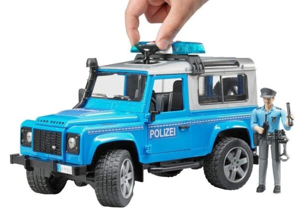 Landrover Defender Station Wagon Polizia Bruder