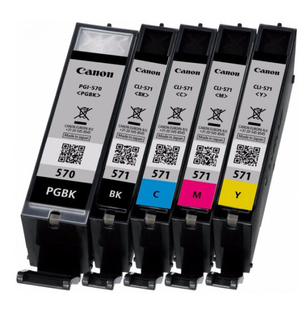 Pgi 570 Cli 571 Pgbk C M Y Bk Canon Supplies Ink Hv 0372c004 8714574631660