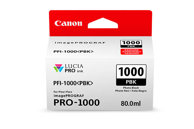 Cartuccia Nera Photo per Canon Pfi 1000 0546c001 4549292046342