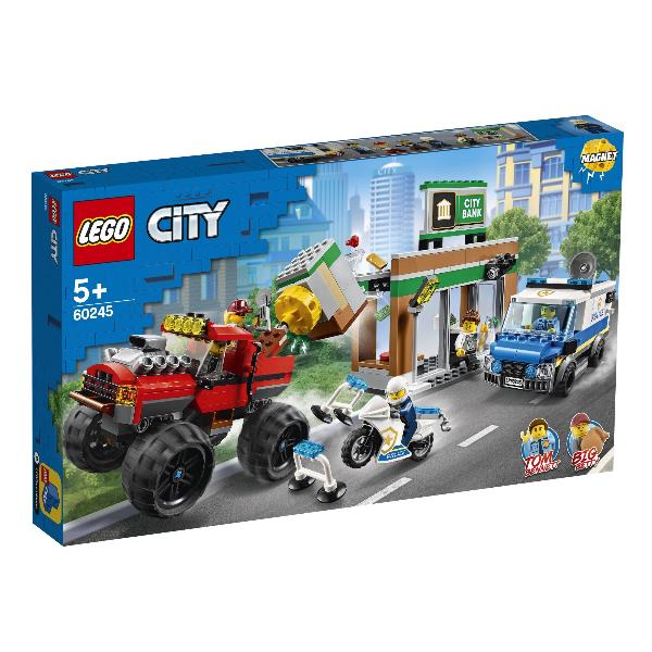 Rapina sul Monster Truck Cy Police Lego 60245a 5702016617795