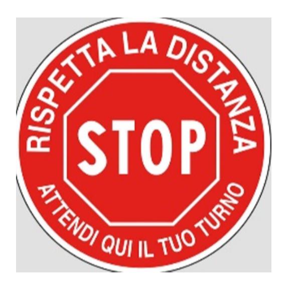 Stop Rispettare la Distanza Aspetta Mascherine 06625014adb0000d0200 8024814502521