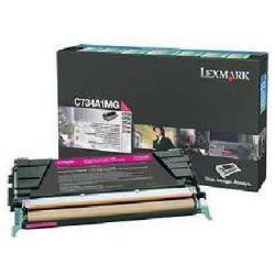 Toner Magenta C734 C736 X734 X736 Lexmark C734a1mg 734646047579