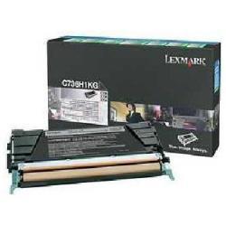 Toner Nero C736 X736 X738 Lexmark C736h1kg 734646047678