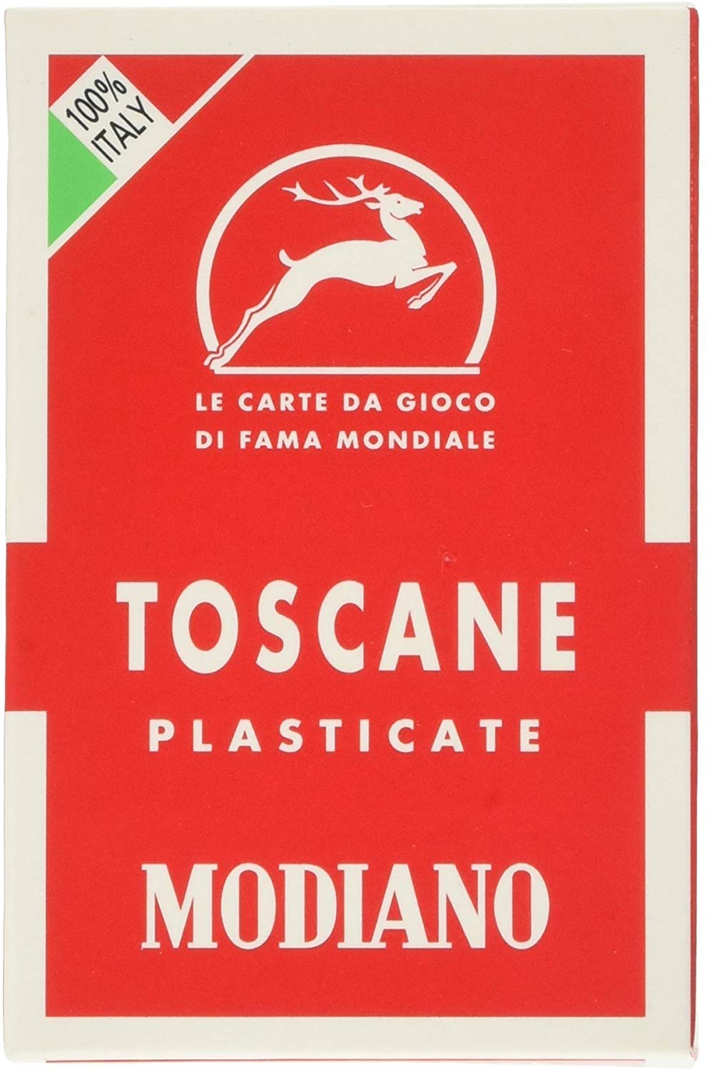 Carte Toscane Rosso 150 Modiano Pz 40 Modiano 300119 8003080001198