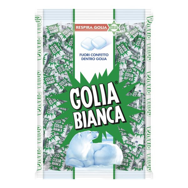 Caramelle Golia Bianca Busta 1kg 400pz Ca 6721600 8003440221990