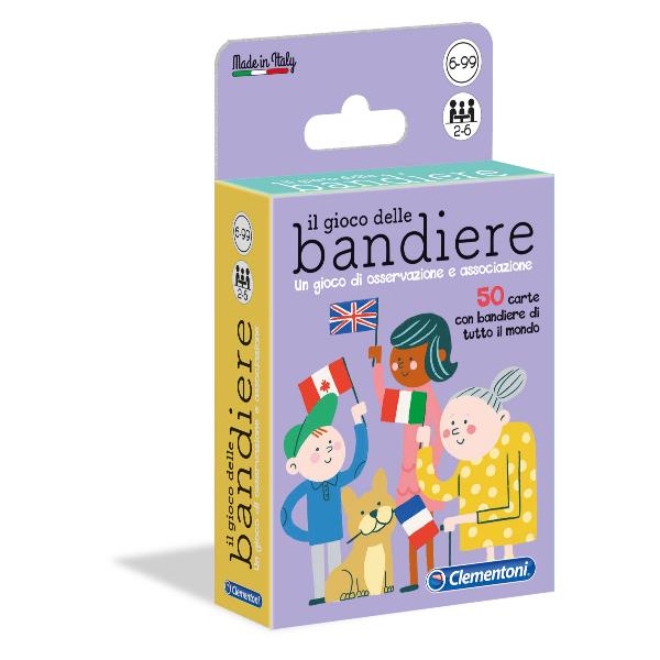 Carte Il Gioco Delle Bandiere Clementoni 16564a 8005125165643