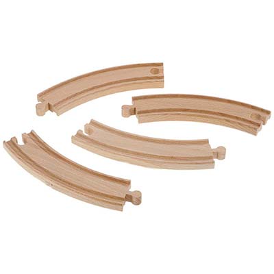 Kit Trenino in Legno Binari Curvi