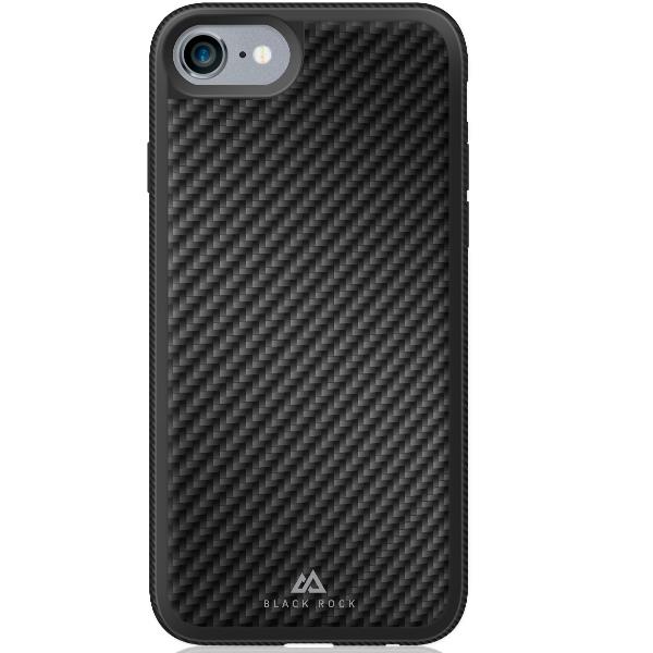 Carbon Fiber Iphone Se 2nd Gen 8 7 Black Rock 1025mcb02 4260460950819