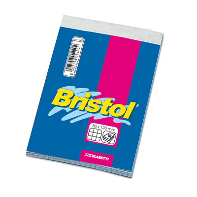 Blocco Notes Bristol Fg 70 8x12 5m Blasetti 1025 8007758012202