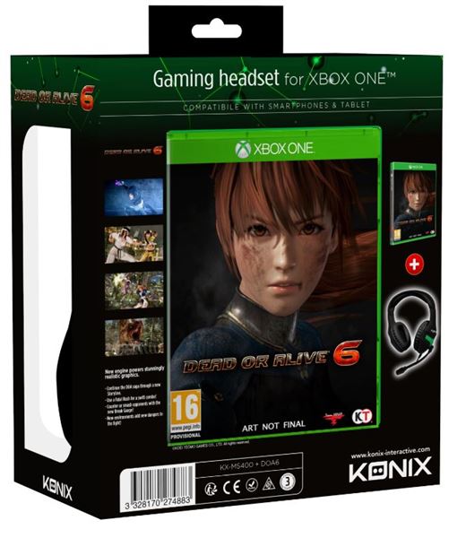 Xone Dead Or Alive 6 Headphones Koch Media 1033232 3328170274883