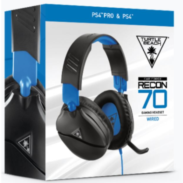 Recon 70p Black Ps4 Turtle Beach 1033323 731855035557