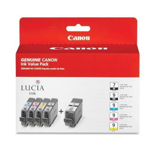 Pgi 9 Pbk C M Y Gy Multipack Canon 1034b013 8714574564340