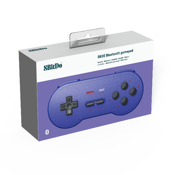 8bitdo Sn30 Gp Blue Edition Gamepad Koch Media 1038747 6922621500674