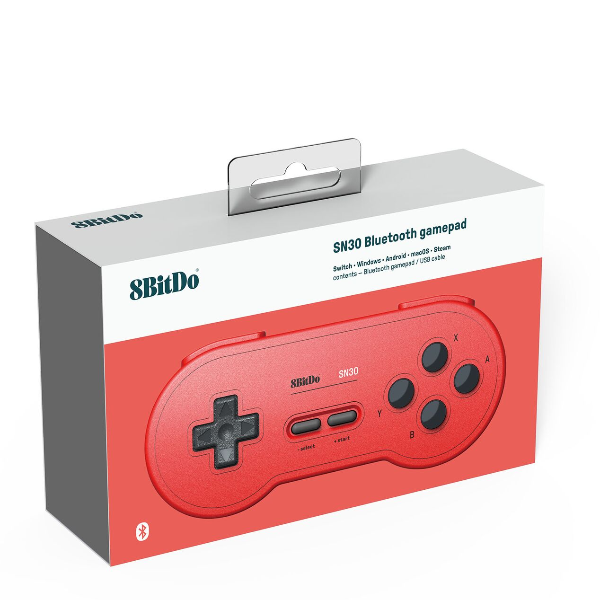 8bitdo Sn30 Gp Red Edition Gamepad Koch Media 1038749 6922621500681