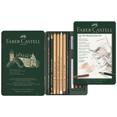 Matita Pitt Faber Grafite in Set Pz 12 Faber Castell 112975 4005401129752