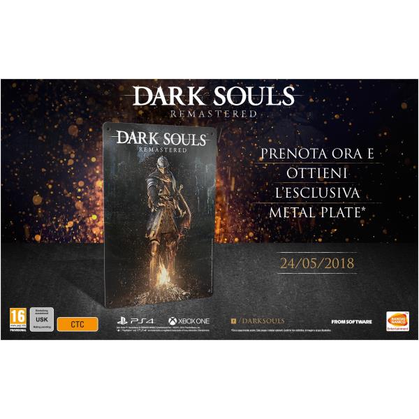 Xone Dark Souls Remastered Namco 113112 3391891997423
