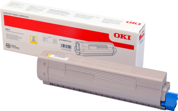 Toner Oki Giallo C813 5000pag 46471113 5031713070191