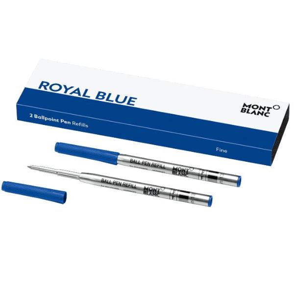 Refill Royal Blue Blu F Mont Blanc 124492 4017941963796