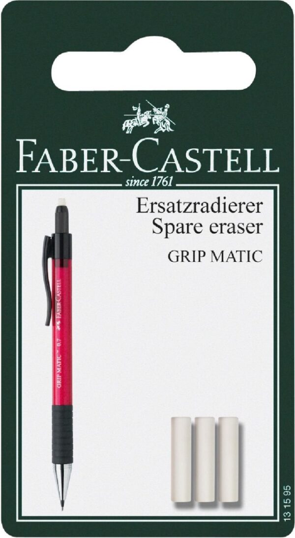 Blister 3 Gommini X Portamine Grip Faber Castell 131595 4005401315957