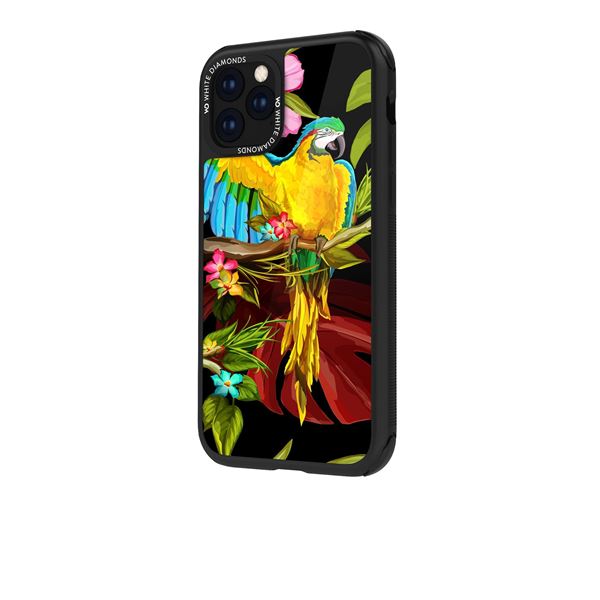 Jungle Cover Parrot Iphone 11 White Diamonds 1410jun18 4260557046937