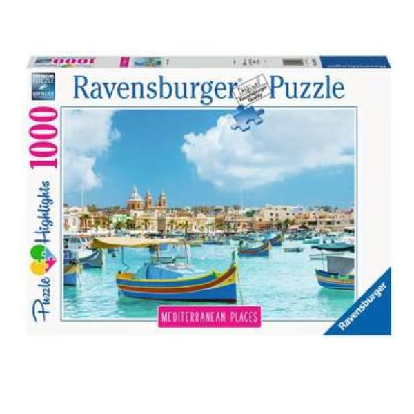 Mediterranean Malta 1000 Pz Ravensburger 14978 4005556149780