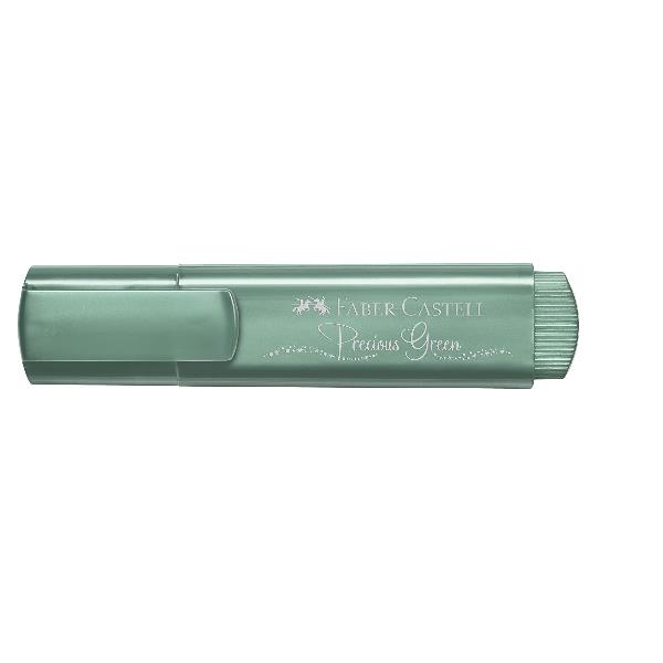 Evid Texliner Metallic Verde Faber Castell 154639 4005400296189