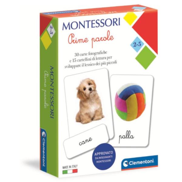 Montessori Prime Parole Clementoni 16319 8005125163199