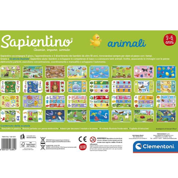 Sapientino Animali e Natura Clementoni 16384 8005125163847