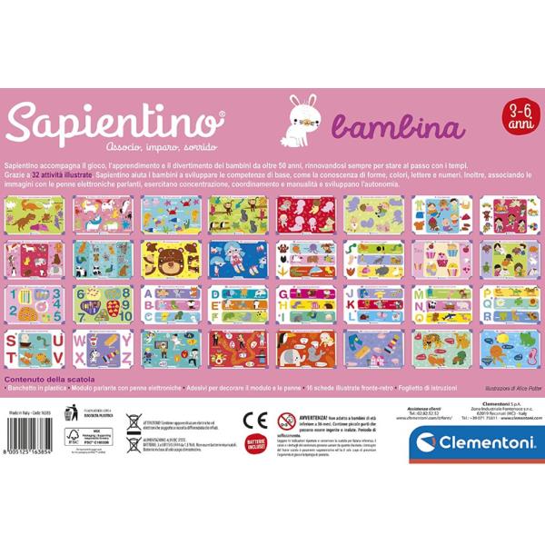 Sapientino Bambina Clementoni 16385 8005125163854