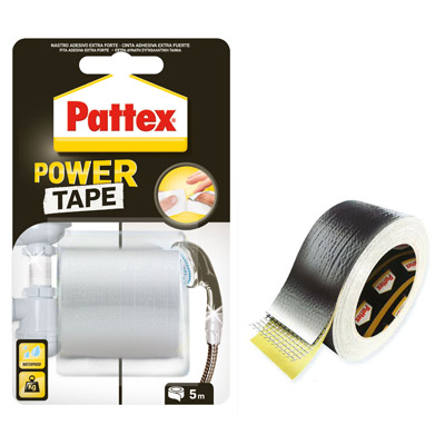 Adesivo Universale Pattex Power Tape Ultraresistente 5 Mt Bianco Henkel 1658221 8004630888542