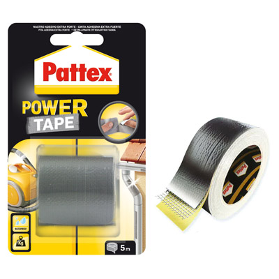 Adesivo Universale Pattex Power Tape Ultraresistente 5 Mt Grigio Henkel 1659547 8004630888429