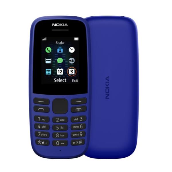 Nokia 105 2019 Blue Nokia 16kigl01a08 6438409036605