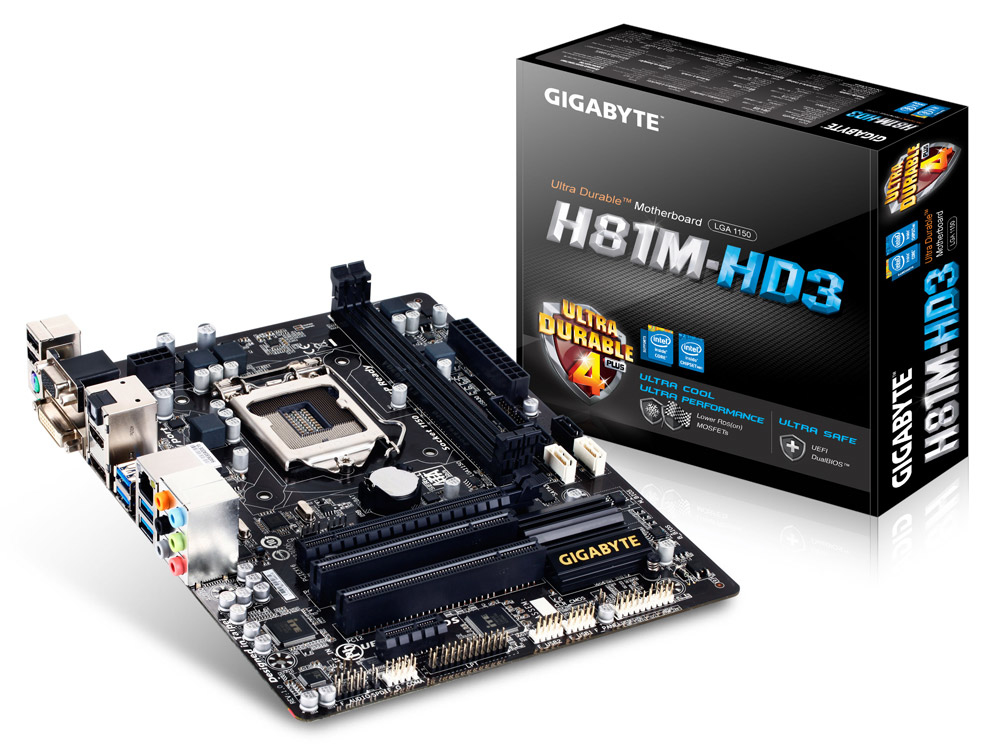 Ga H81m Hd3 S1150 H81 Matx Gigabyte Ga H81m Hd3 4719331832193