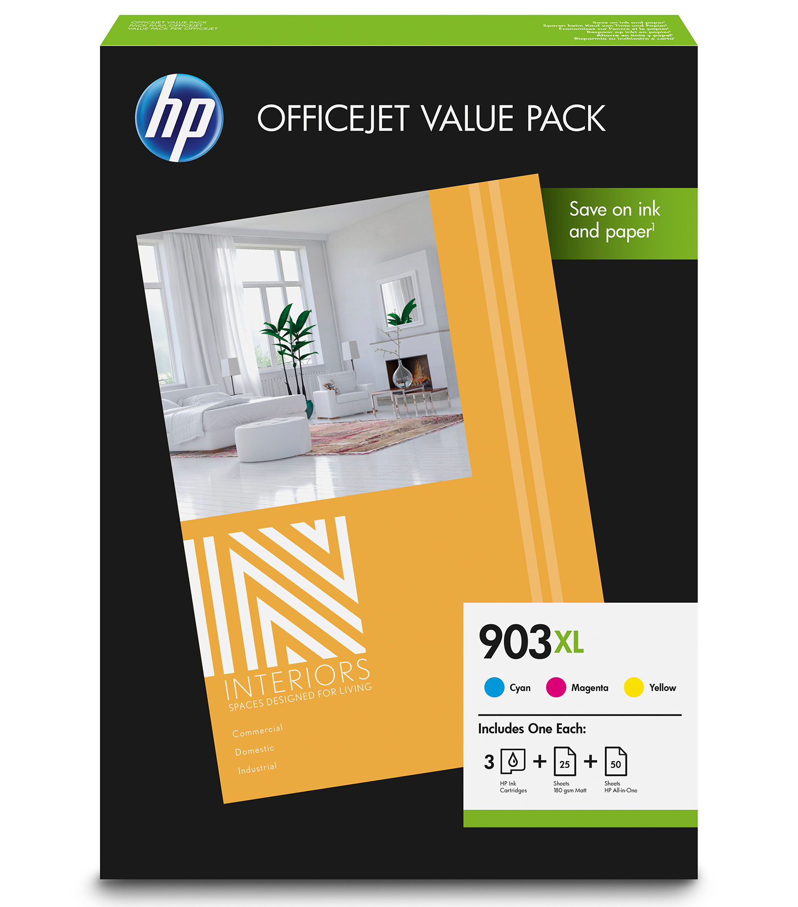 Hp 903xl Office Value Pack 75 S Hp Inkjet Media Au 1cc20ae 190781138136