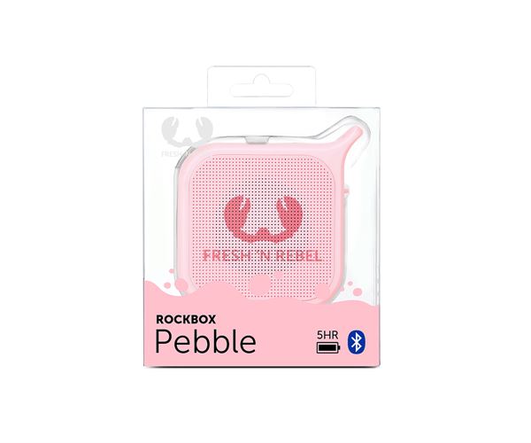 Rockbox Pebble Speaker Cupcake Fresh 39 N Rebel 1rb0500cu 8718734656166