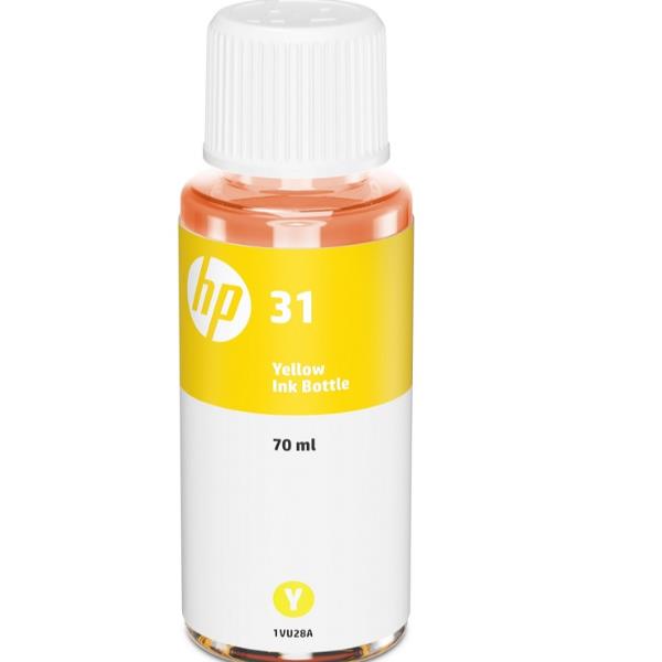 Hp 31 Yellow Ink Bottle Hp Inc 1vu28ae 191628349500