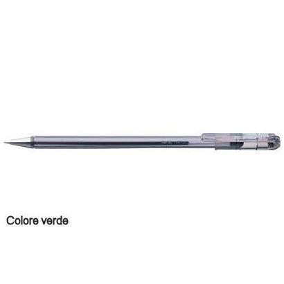 Penna Sfera Superb 0 7 Verde Pentel Bk77 D 3474371277045