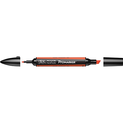 Marker W N Promarker Orange R866 Winsor Newton 203449 884955041949