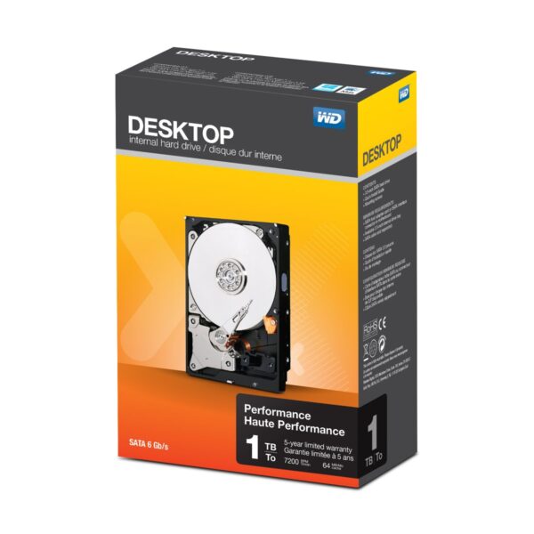 Wd Black Desktop Performan 1tb Wd Retail Kit Hdd Desktop Wdbsla0010hnc Ersn 718037822563