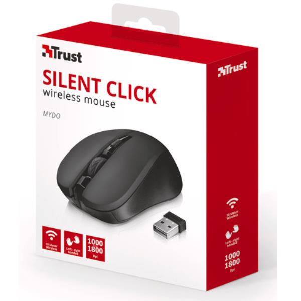 Mydo Silent Click Wireless Mouse Trust 21869 8713439218695