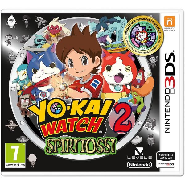 3ds Yokai Watch 2 Spiritossi Nintendo 2236349 45496474874